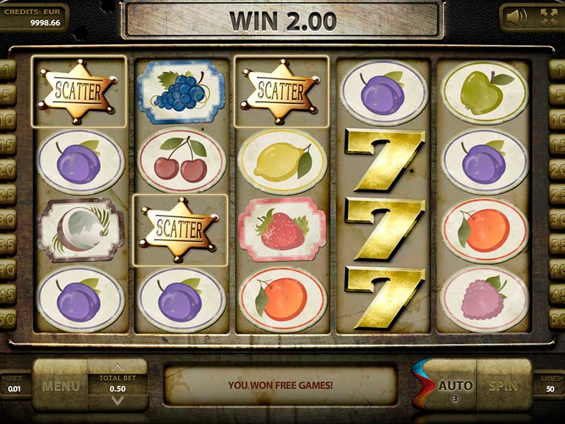 Wild fruits slot